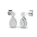 Tsavorite Diamond Earring 0.33 ct Platinum, 9ct, 18ct White, Yellow & Rose Gold | Handcrafted Fine Jewellery-12