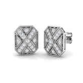 Truty Vintage Gold Diamond Earrings - Elegant 0.33ct Luxury Jewelry