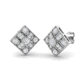 Vintage Gold Diamond Earrings - Pippa | 0.33ct Elegance & Luxury