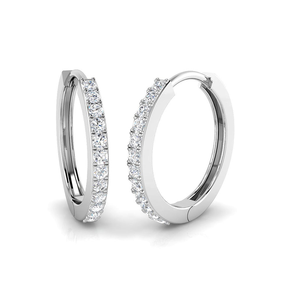 Hoop Earrings - Tunmy 0.2ct Lab Grown Diamond