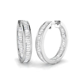 Hoop Earrings - Toxxy 1.25ct Diamond Fine Jewelry
