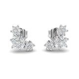 Gold Diamond Crawler Earrings - Elegant 0.2ct Luxury Jewelry