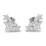 Gold Diamond Crawler Earrings | 0.2ct Luxury Jewelry Gift