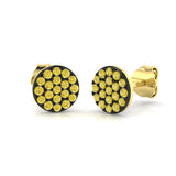 Carys Luxury Gold Diamond Earrings - Elegant 0.25ct to 0.33ct Design