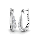 Hoop Earrings - Aster 0.5ct Exquisite Diamond Brilliance