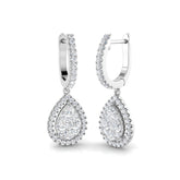 Richmond Diamond Earring 1 ct Platinum, 9ct, 18ct White, Yellow & Rose Gold | Handcrafted Fine Jewellery-12