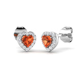 Trony Multi Sapphire Gold Earrings - Elegant Diamond Luxury Jewelry