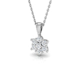 Azalea Cluster Diamond Pendant 0.3ct to 2ct Gold (Without Chain )
