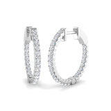 Hoop Earrings - Erery 0.5ct Classic Brilliance