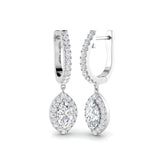 Eamon Gold Drop & Trilogy Diamond Earrings – 1ct to 2.5ct Elegance