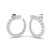 Hoop Earrings - Erhvy 1.5ct Gold Pure Elegance