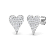 Tucky Gold Cluster Diamond Earrings - 0.25ct Luxury Jewelry