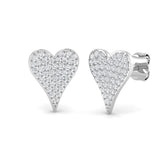 Tucky Gold Cluster Diamond Earrings - 0.25ct Luxury Jewelry