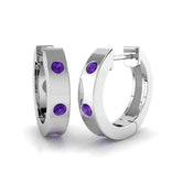 Hoop Earrings - Swanky 0.2ct Elegant Diamond Sparkle