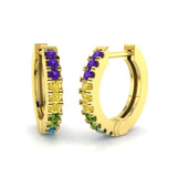 Hoop Earrings - Stormy 0.25ct To 0.33ct Fine Sparkle