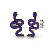 "Elegant Gold Fancy Diamond Earrings | 0.15ct-0.2ct Luxury Jewelry"