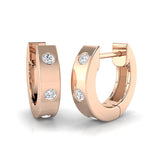 Hoop Earrings - Sugary 0.1ct Diamond Chic Sparkle