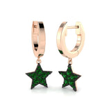 Tulmy Luxury Gold Drop & Trilogy Diamond Earrings - 0.2ct to 0.25ct