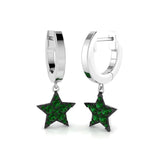 Tulmy Luxury Gold Drop & Trilogy Diamond Earrings - 0.2ct to 0.25ct