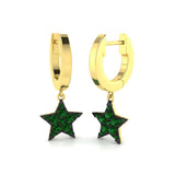 Tulmy Luxury Gold Drop & Trilogy Diamond Earrings - 0.2ct to 0.25ct