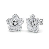 Toppy 1.5ct-2ct Gold Diamond Earrings | Elegant Gold Jewelry Design