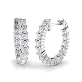 Hoop Earrings - Embly 0.5ct Lab Grown Diamond