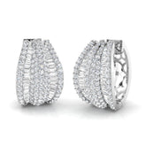 Jewellery Case Diamond Earring 3.5 ct Platinum, 9ct, 18ct White, Yellow & Rose Gold | Handcrafted Fine Jewellery-2