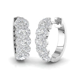 Hoop Earrings - Entny 1.5ct Lab Grown Diamond