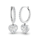 "Entsy Gold Diamond Drop & Trilogy Earrings - 1ct Luxury Elegance"