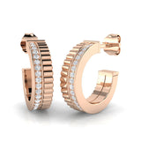 Hoop Earrings - Entvy 0.33ct Lab Grown Diamond