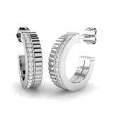 Hoop Earrings - Entvy 0.33ct Lab Grown Diamond
