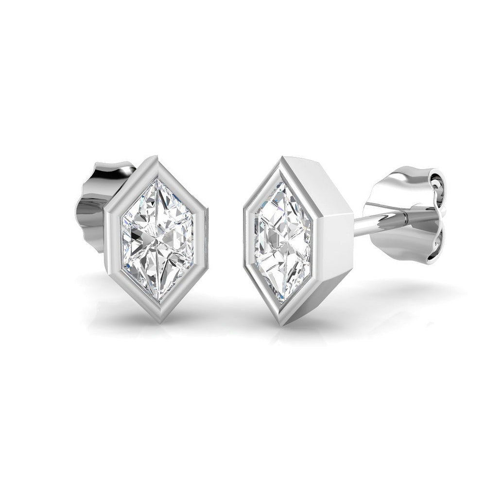 Ready to Give Diamond Earring 0.5 ct Platinum, 9ct, 18ct White, Yellow & Rose Gold | Handcrafted Fine Jewellery-2