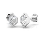 Ready to Give Diamond Earring 0.5 ct Platinum, 9ct, 18ct White, Yellow & Rose Gold | Handcrafted Fine Jewellery-2