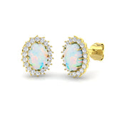 Eriry Diana Gold Diamond Earrings - 1.25ct to 2.5ct Luxury Elegance