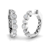Hoop Earrings - Erily 0.5ct Gold Pure Splendor