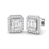 Loved Always Diamond Earring 1 ct Platinum, 9ct, 18ct White, Yellow & Rose Gold | Handcrafted Fine Jewellery-2