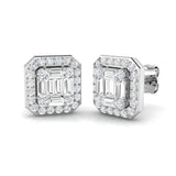 Treasured Always Diamond Earring 1 ct Platinum, 9ct, 18ct White, Yellow & Rose Gold | Handcrafted Fine Jewellery-2