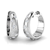 Hoop Earrings - Eriwy 0.5ct Gold Pure Radiance