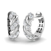 Hoop Earrings - Erkty 0.33ct Gold Pure Radiance