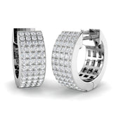 Hoop Earrings - Erkvy 0.5ct Gold Pure Radiance