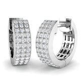 Hoop Earrings - Erkwy 0.5ct Gold Pure Radiance