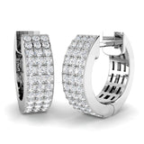 Hoop Earrings - Erkwy 0.5ct Gold Pure Radiance