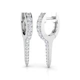 Hoop Earrings - Erly 0.5ct Gold Pure Radiance