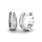 Hoop Earrings - Chase 0.1ct Gold Cosmic Luxury