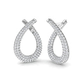 "Luxurious 1ct Gold Fancy Diamond Earrings - Lumsy Collection"