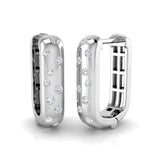 Hoop Earrings - Comet 0.25ct Gold Cosmic Grace