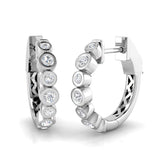 Hoop Earrings - Crisp 0.33ct Gold Pure Splendor