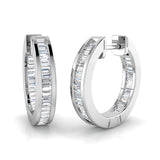 Hoop Earrings - Lumty 0.5ct Gold Pure Elegance