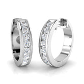 Hoop Earrings - Aster 0.5ct Elegant Luxury Diamond