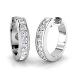 Hoop Earrings - Aster 0.5ct Elegant Luxury Diamond